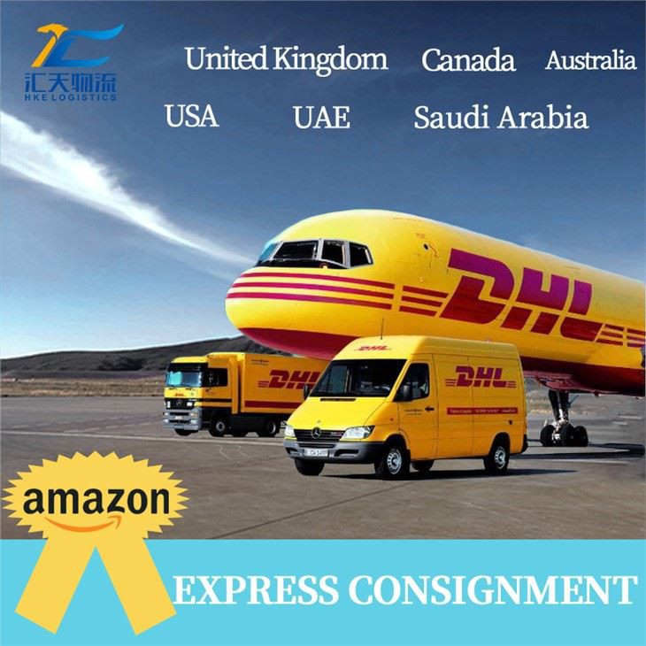 Lliurament ràpid de missatgeria Logística porta a porta DHL Express Enviament a la Xina als EUA Air Express